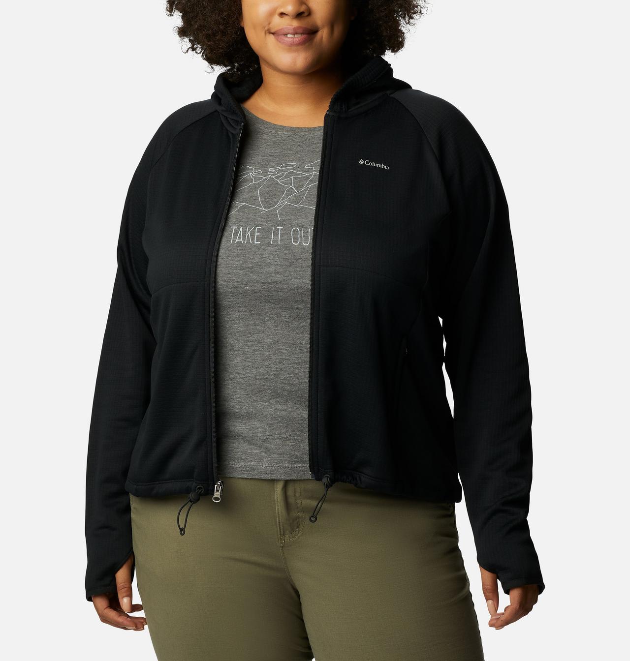 Women’s Boundless Trek™ Grid Fleece Jacket - Plus Size 8