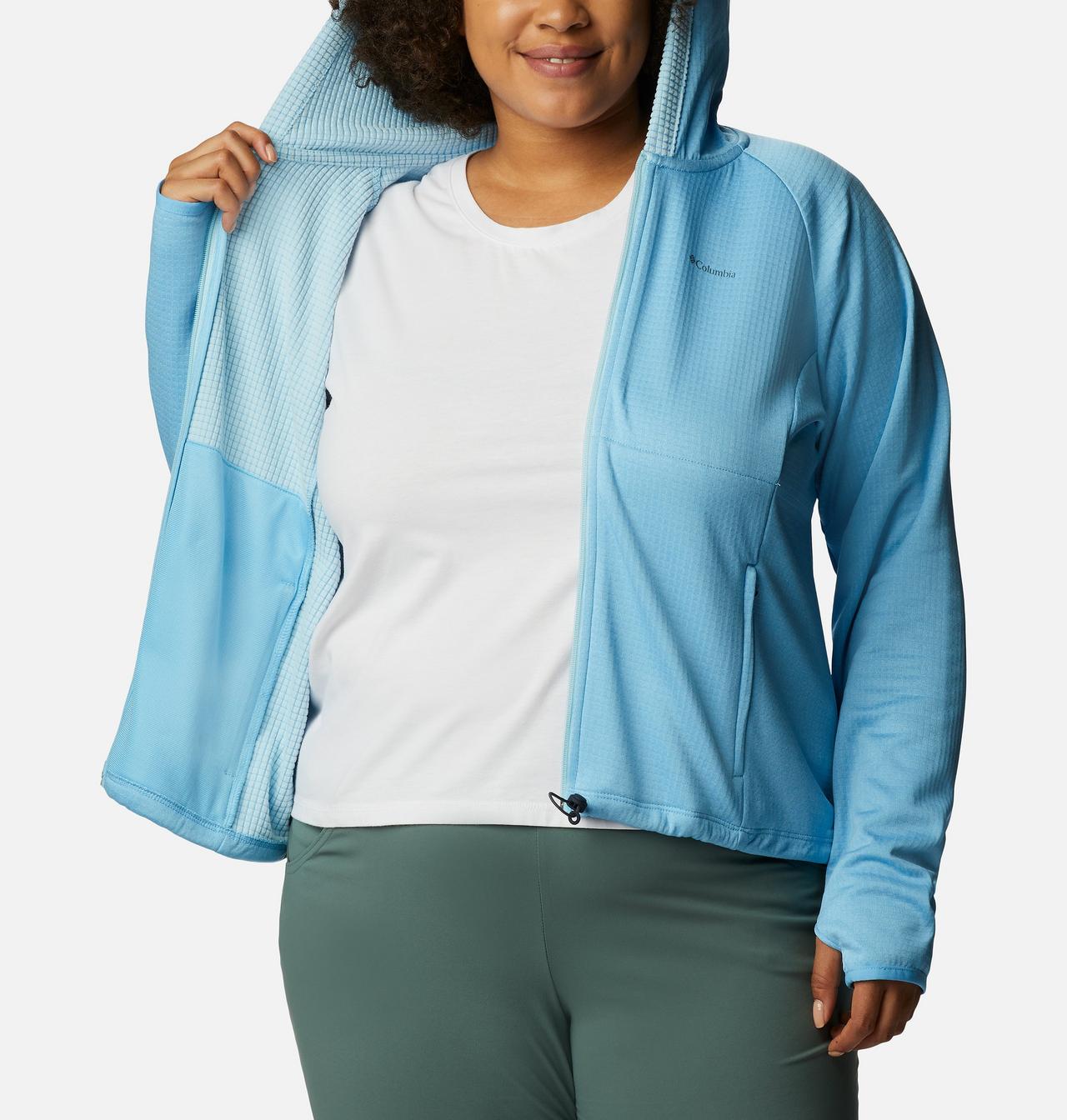 Women’s Boundless Trek™ Grid Fleece Jacket - Plus Size 5