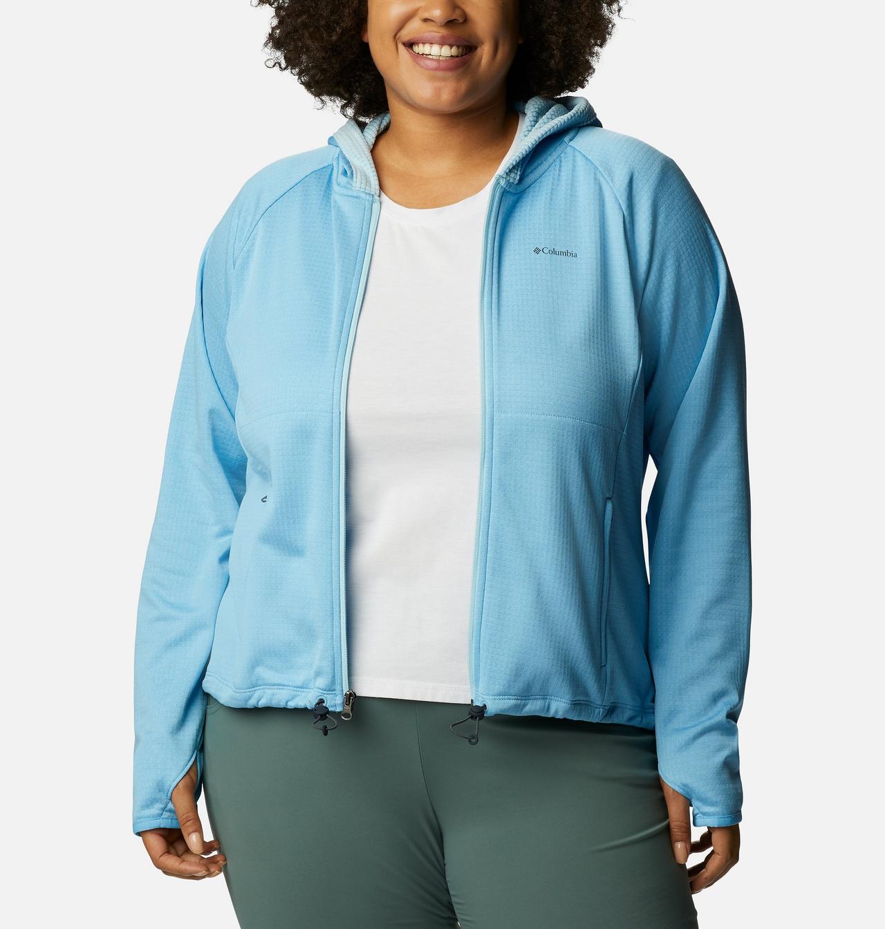Women’s Boundless Trek™ Grid Fleece Jacket - Plus Size 8