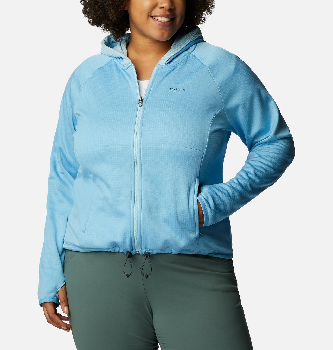 Women’s Boundless Trek™ Grid Fleece Jacket - Plus Size 1