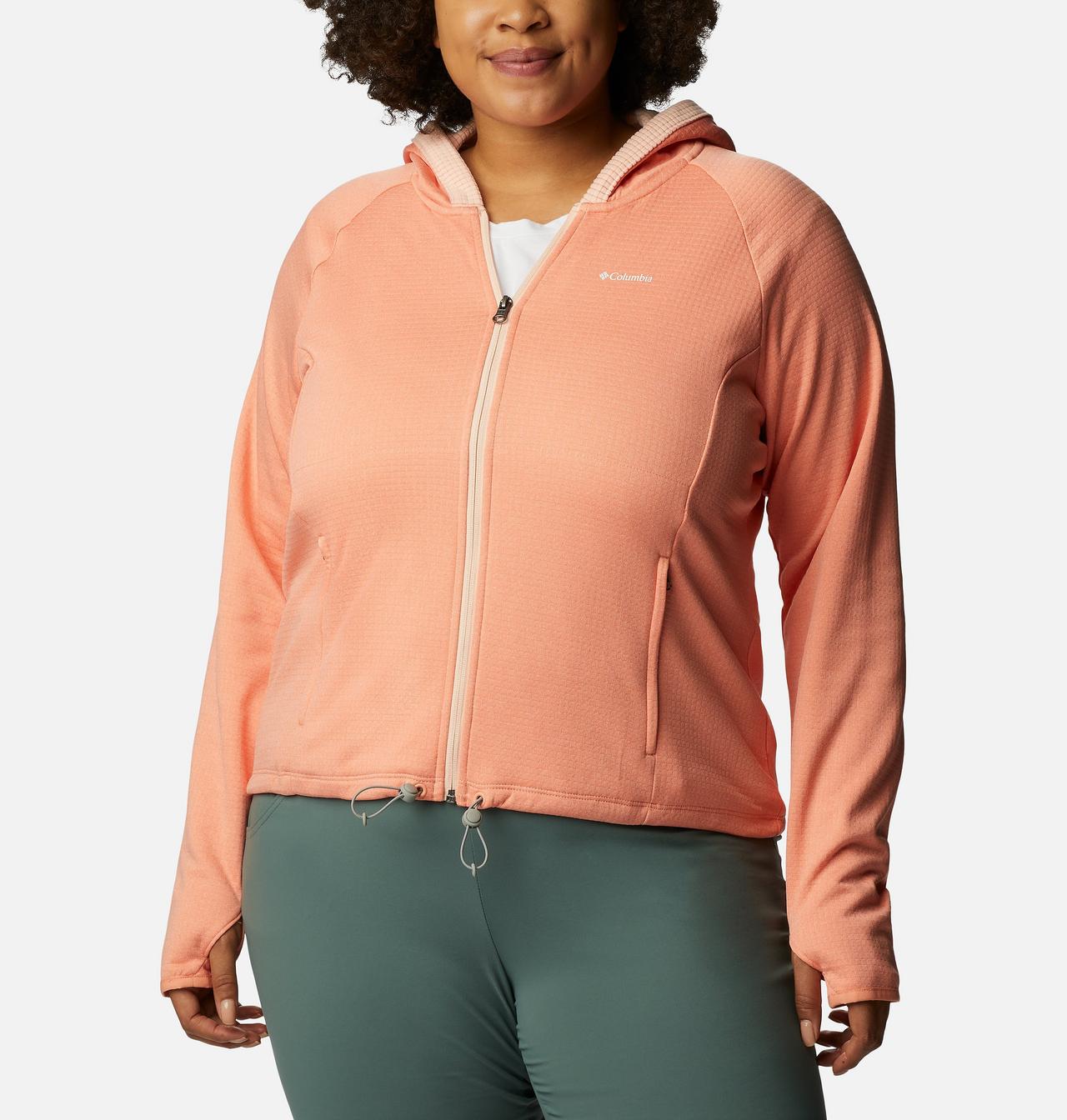 Women’s Boundless Trek™ Grid Fleece Jacket - Plus Size 1
