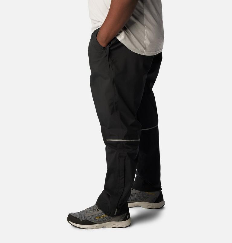 Men's Hazy Trail Waterproof Trousers - Extended size, Color: Black, image 3