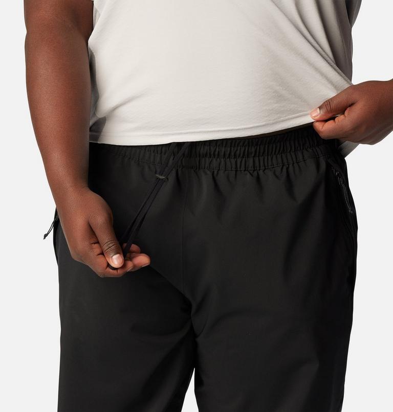 Men's Hazy Trail Waterproof Trousers - Extended size, Color: Black, image 4