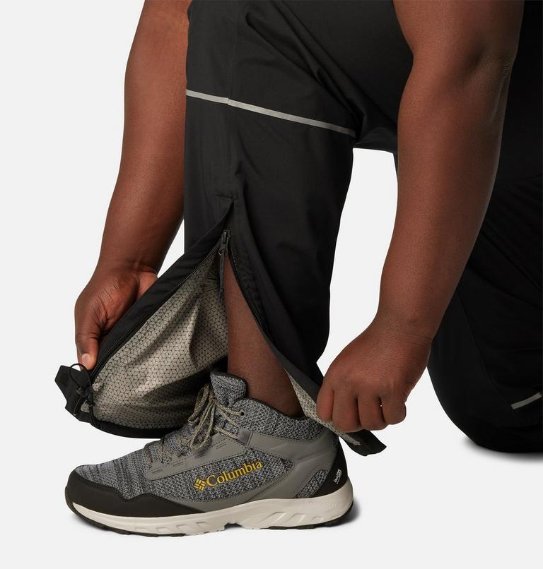 Men's Hazy Trail Waterproof Trousers - Extended size, Color: Black, image 7