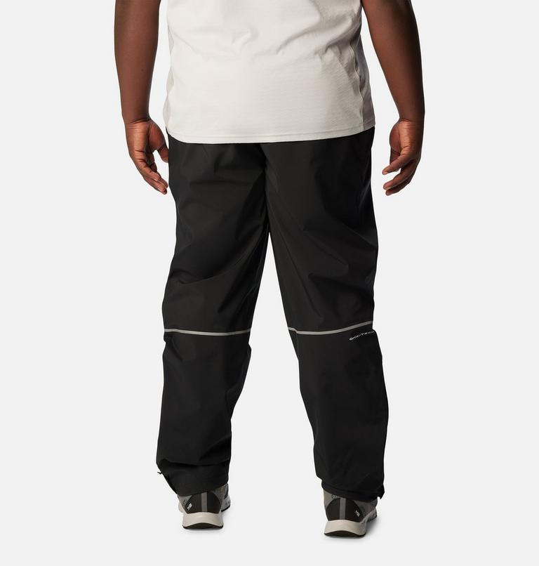 Men's Hazy Trail Waterproof Trousers - Extended size, Color: Black, image 2