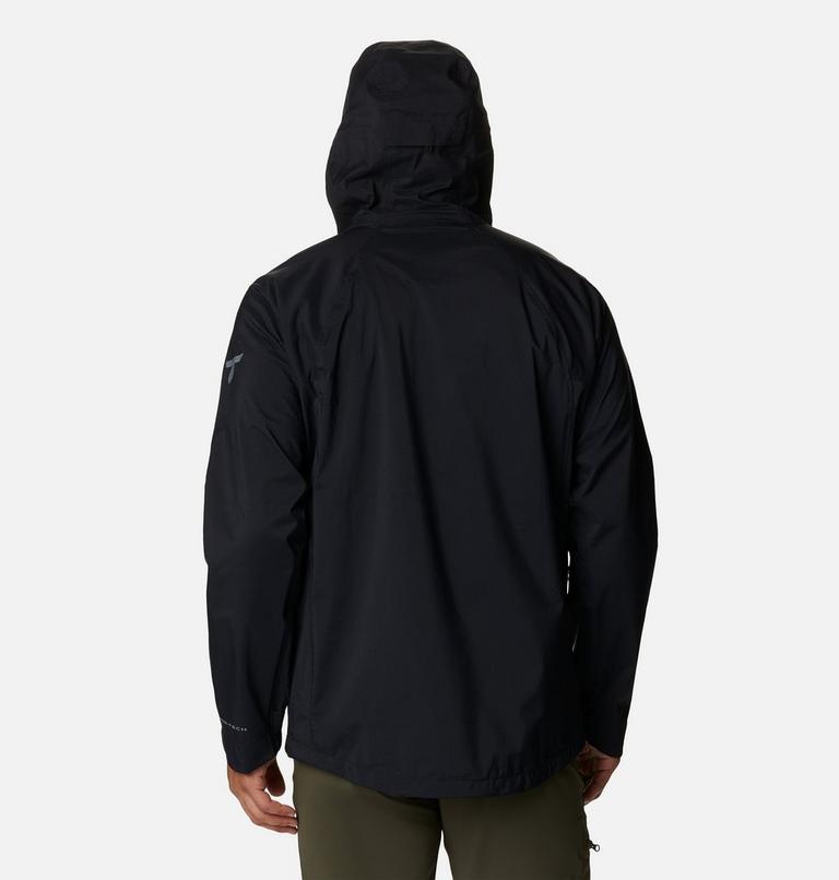 Men's Mazama Trail Waterproof Jacket, Color: Black, image 2