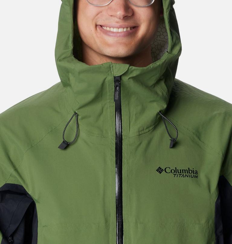 Men's Mazama Trail Waterproof Jacket, Color: Canteen, Black, image 4