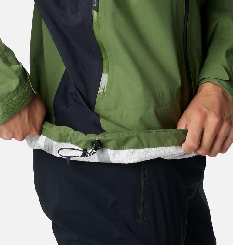 Men's Mazama Trail Waterproof Jacket, Color: Canteen, Black, image 9