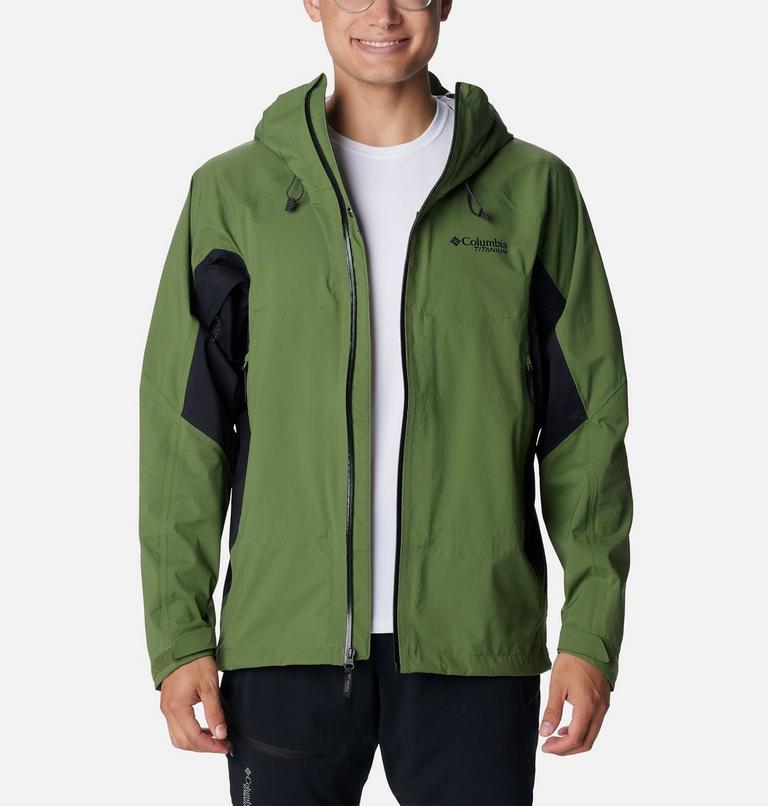 Men's Mazama Trail Waterproof Jacket, Color: Canteen, Black, image 10