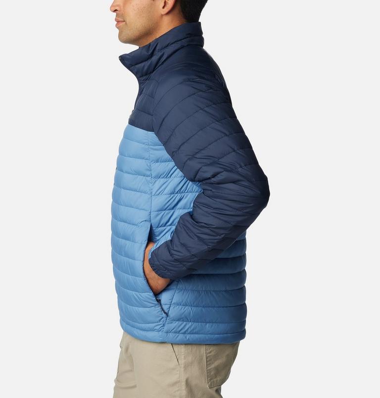 Men's Silver Falls Packable Insulated Jacket - Extended size, Color: Skyler, Collegiate Navy, image 3