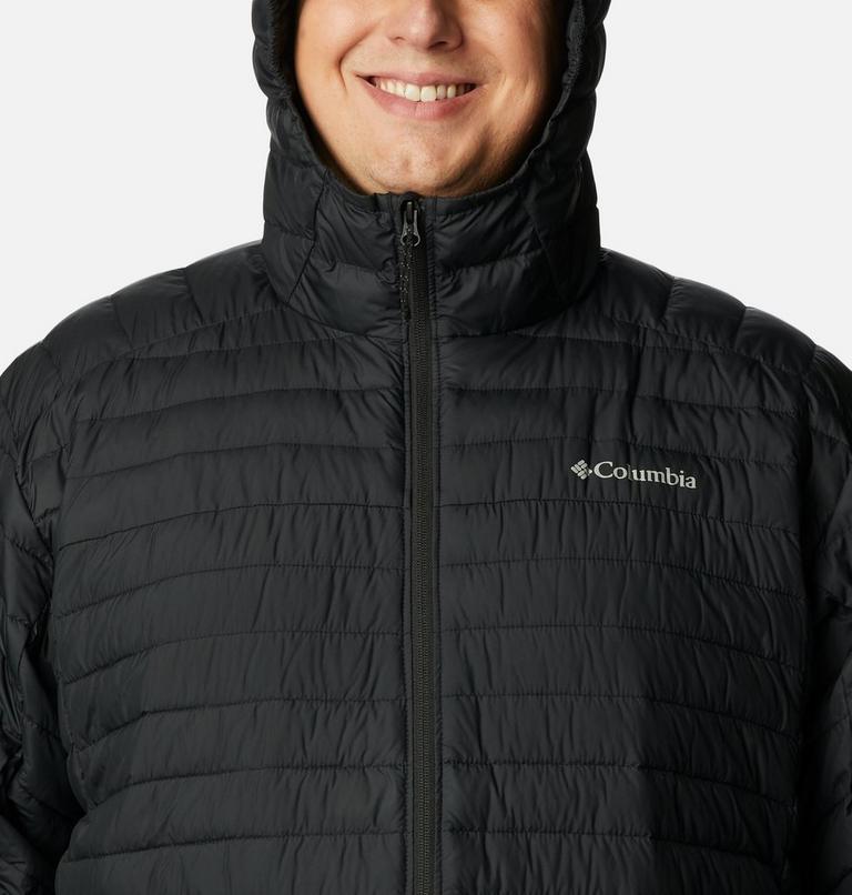 Men's Silver Falls Hooded Insulated Jacket - Extended size, Color: Black, image 4