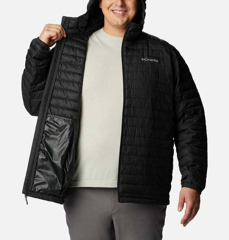 Men's Silver Falls Hooded Insulated Jacket - Extended size, Color: Black, image 5