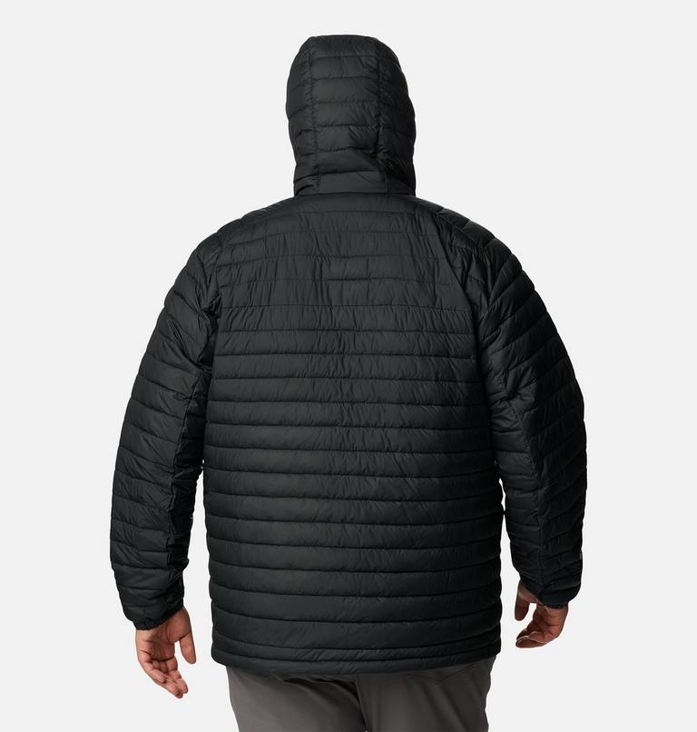 Men's Silver Falls Hooded Insulated Jacket - Extended size, Color: Black, image 2