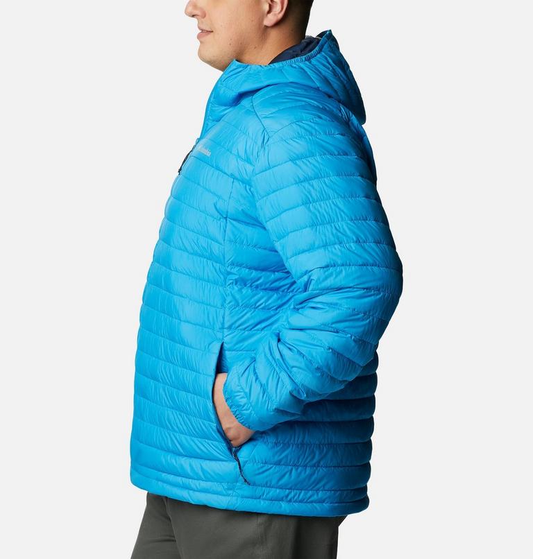 Silver Falls Hooded Jacket | 491 | 2X, Color: Compass Blue, image 3