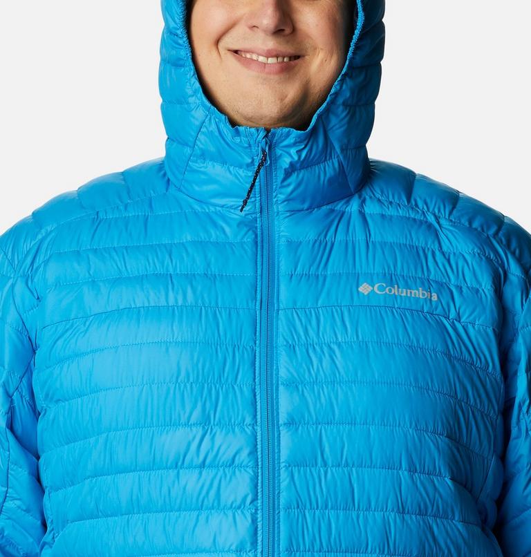 Silver Falls Hooded Jacket | 491 | 2X, Color: Compass Blue, image 4