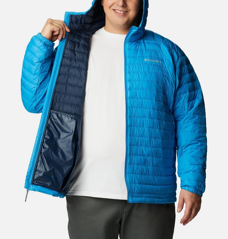 Silver Falls Hooded Jacket | 491 | 2X, Color: Compass Blue, image 5