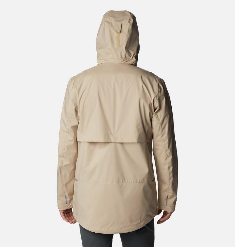Men's Wright Lake Waterproof Jacket, Color: Ancient Fossil, image 2