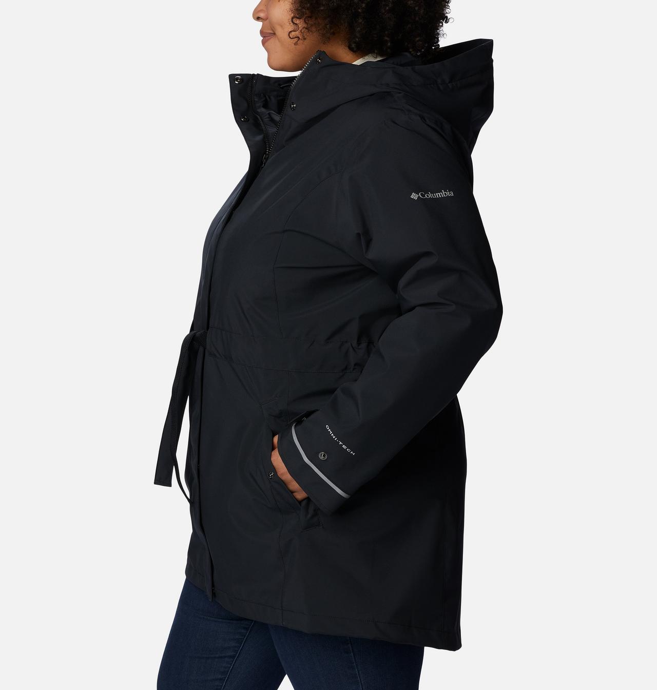 Women's Here And There™ Rain Trench II - Plus Size 3