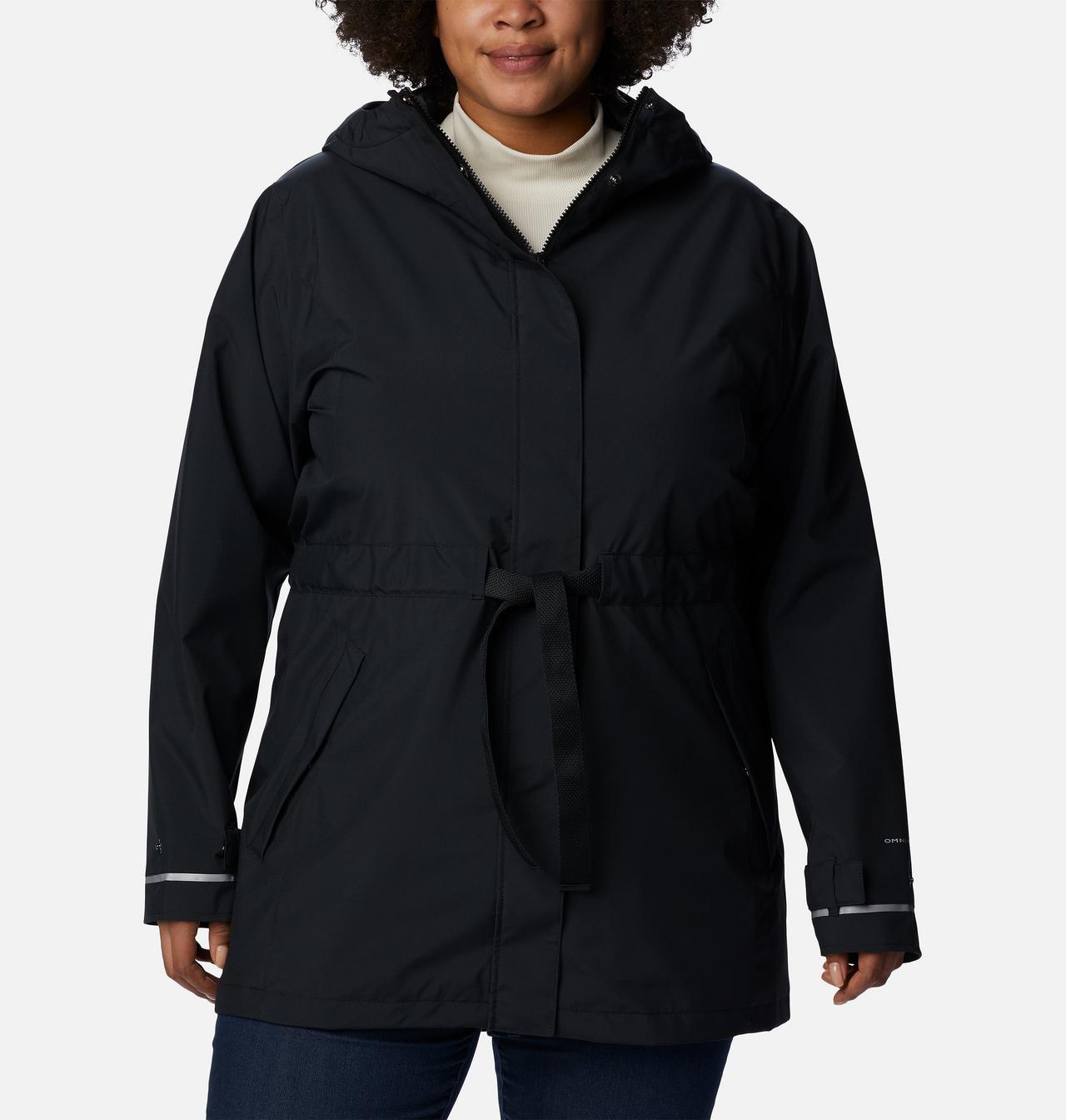 Women's Here And There™ Rain Trench II - Plus Size 1