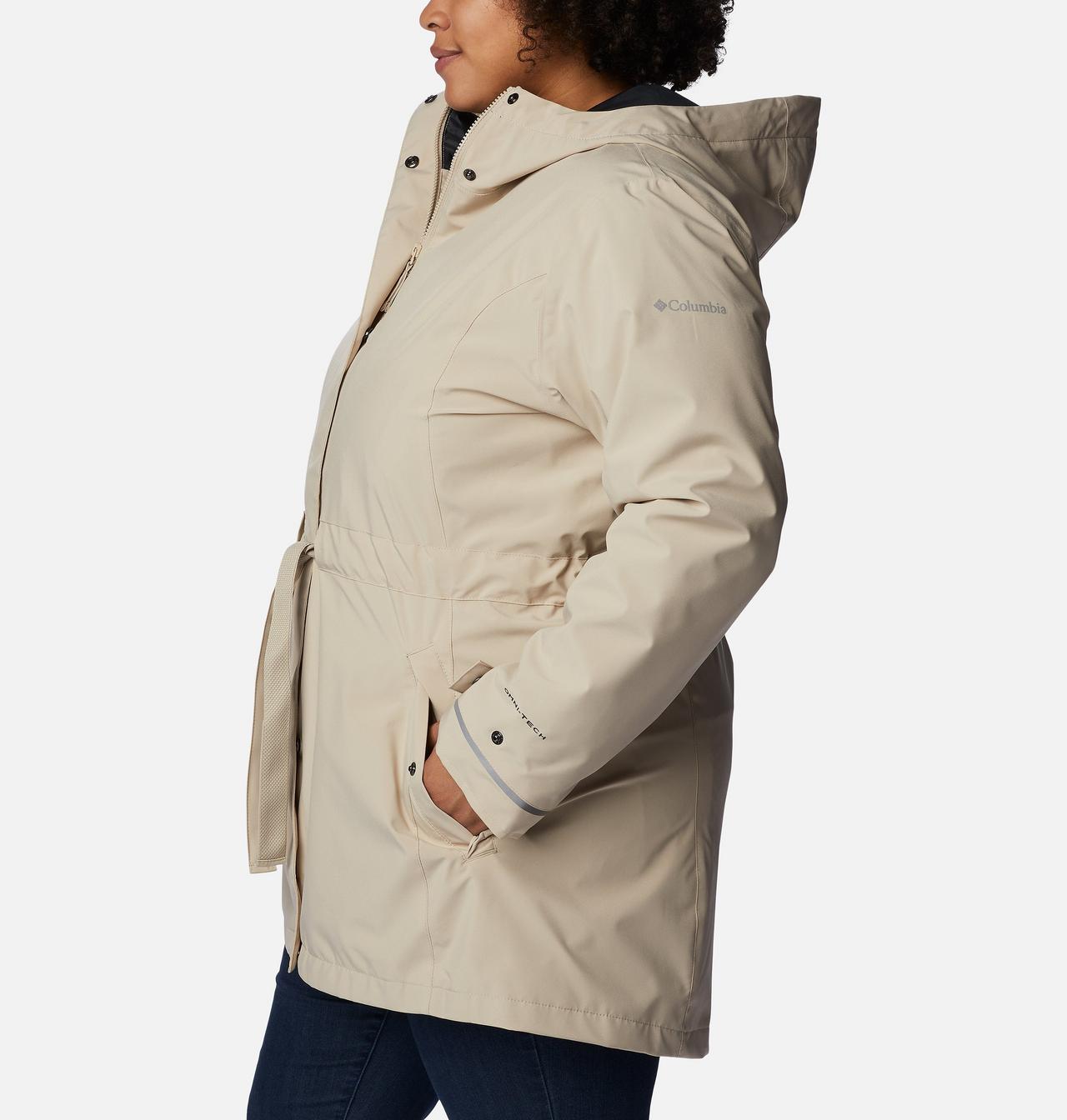 Women's Here And There™ Rain Trench II - Plus Size 3