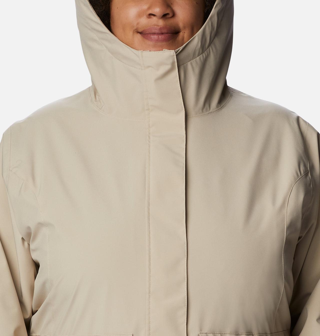 Women's Here And There™ Rain Trench II - Plus Size 4