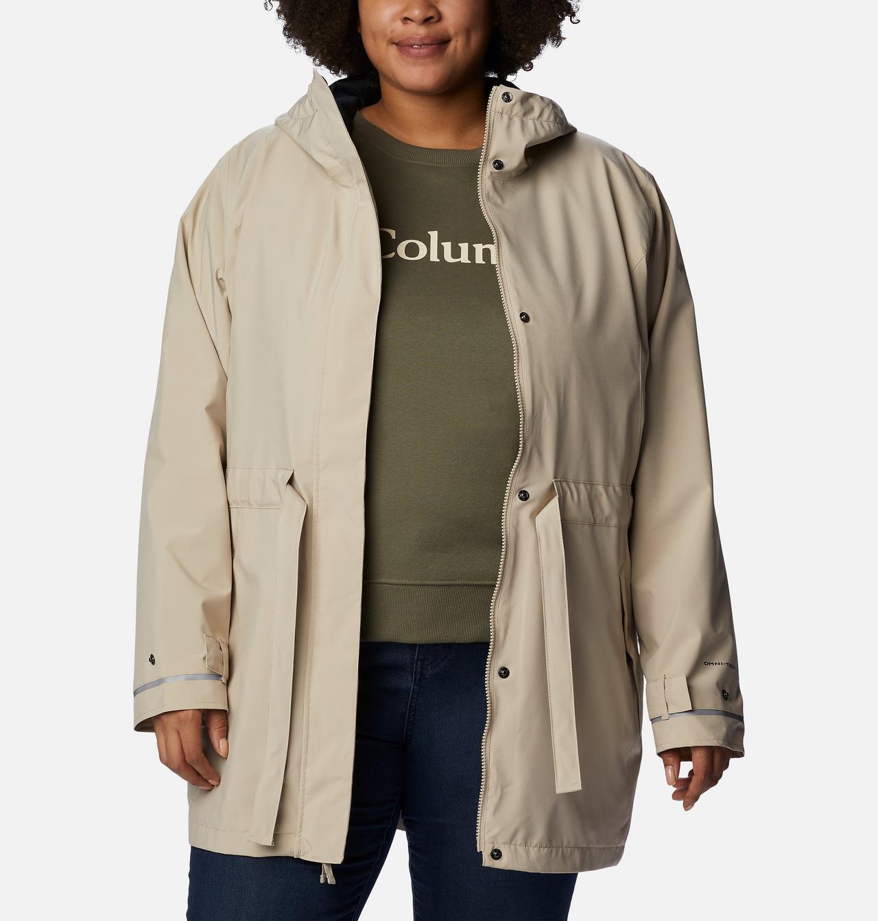 Women's Here And There™ Rain Trench II - Plus Size 6