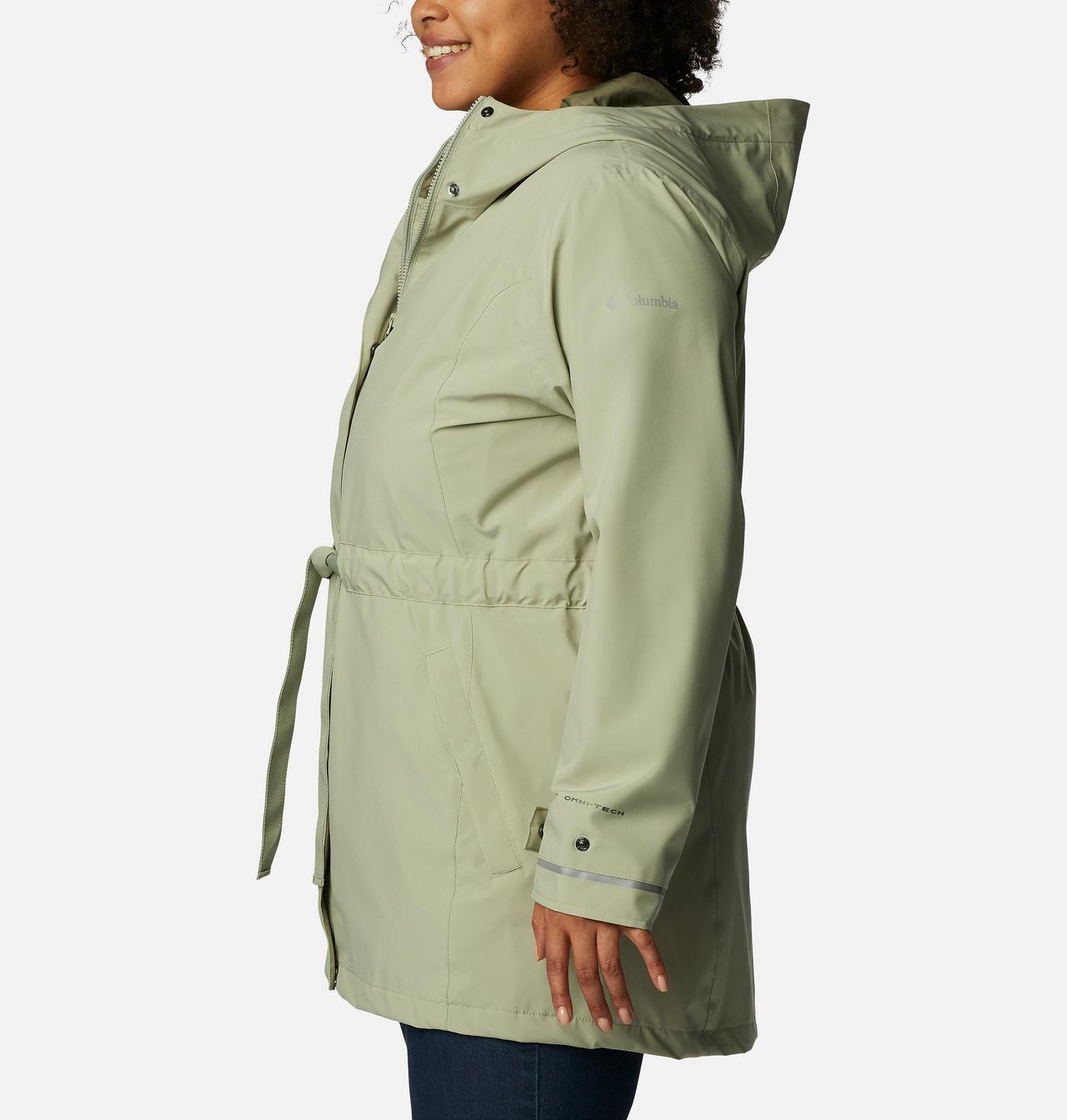 Women's Here And There™ Rain Trench II - Plus Size 3