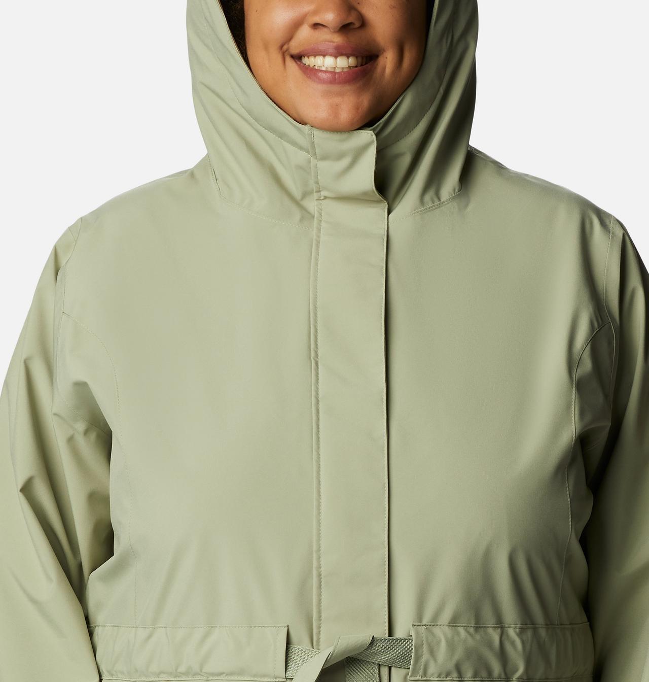 Women's Here And There™ Rain Trench II - Plus Size 4