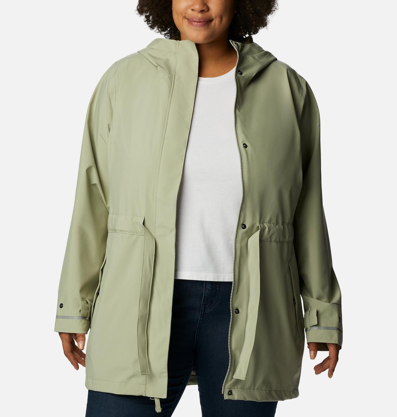 Women's Here And There™ Rain Trench II - Plus Size 6