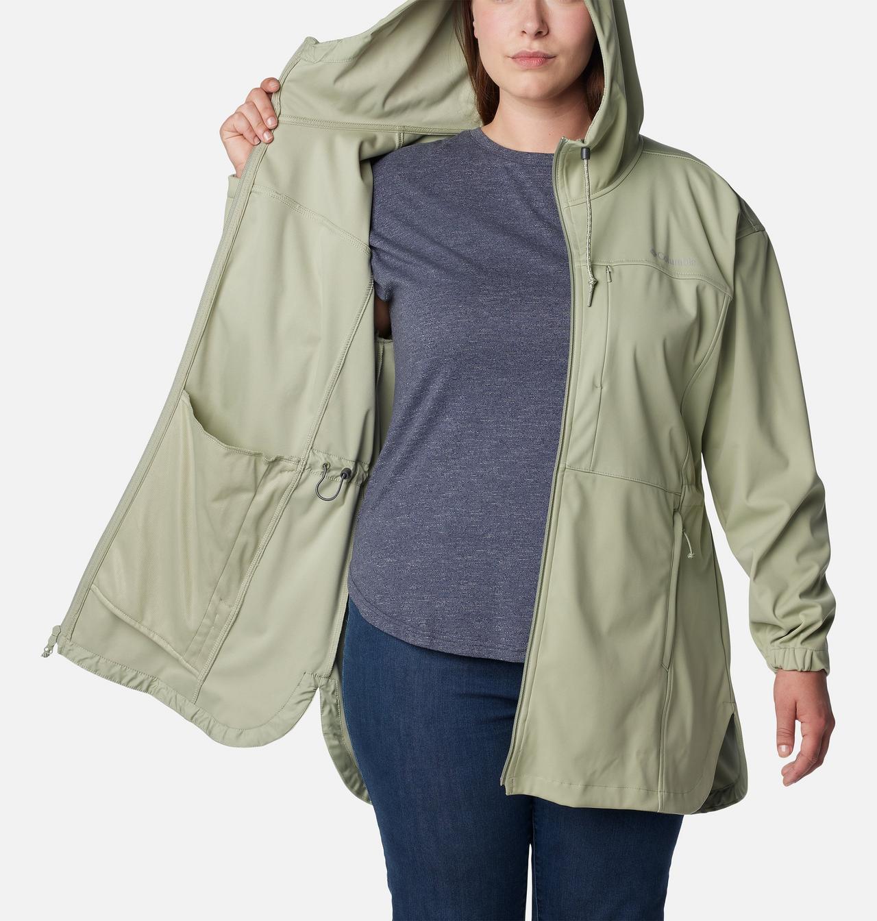 Women's Flora Park™ Softshell Jacket - Plus Size 5