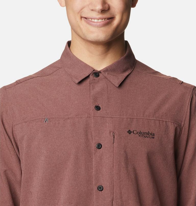 M Titan Pass 2.0 Irico LS Shirt | 640 | L, Color: Light Raisin, image 4