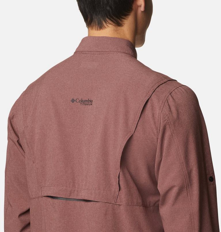 M Titan Pass 2.0 Irico LS Shirt | 640 | L, Color: Light Raisin, image 5