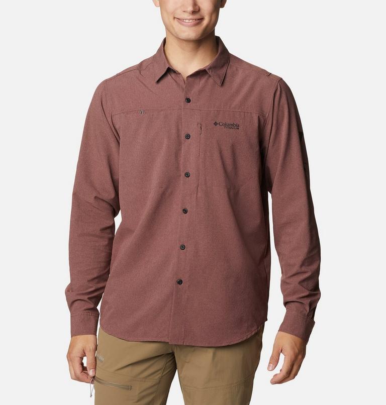 M Titan Pass 2.0 Irico LS Shirt | 640 | L, Color: Light Raisin, image 1