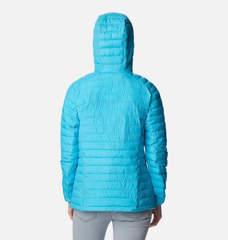 Women's Silver Falls Hooded Insulated Jacket, Color: Atoll, image 2