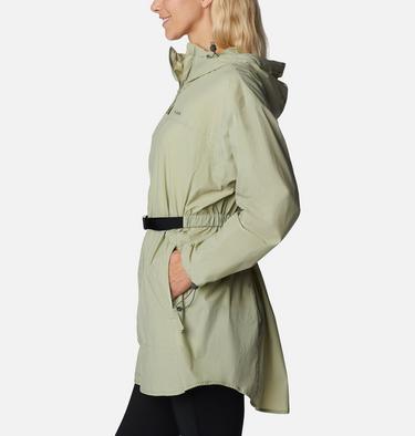 Women's Parkette Long Windbreaker, Color: Safari, image 3