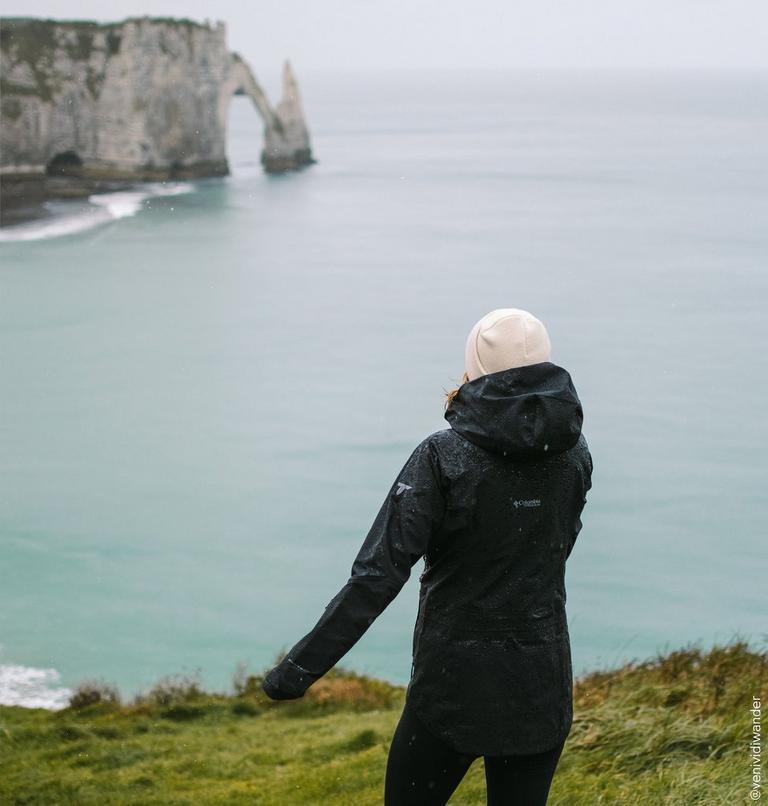 Women's Mazama Trail Waterproof Jacket, Color: Black, image 12