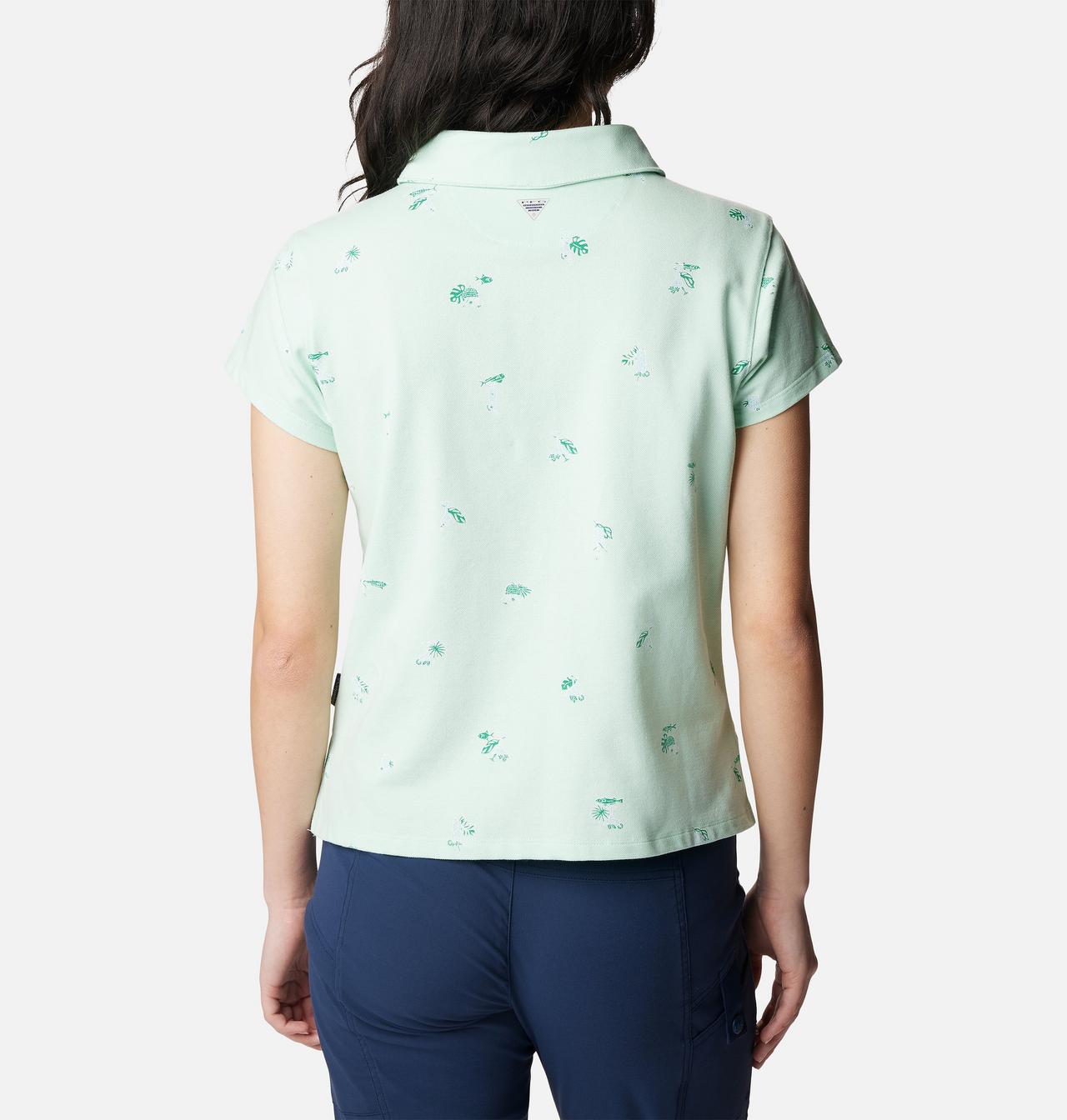 Women's PFG Super Sun Drifter™ Short Sleeve Polo Shirt 2