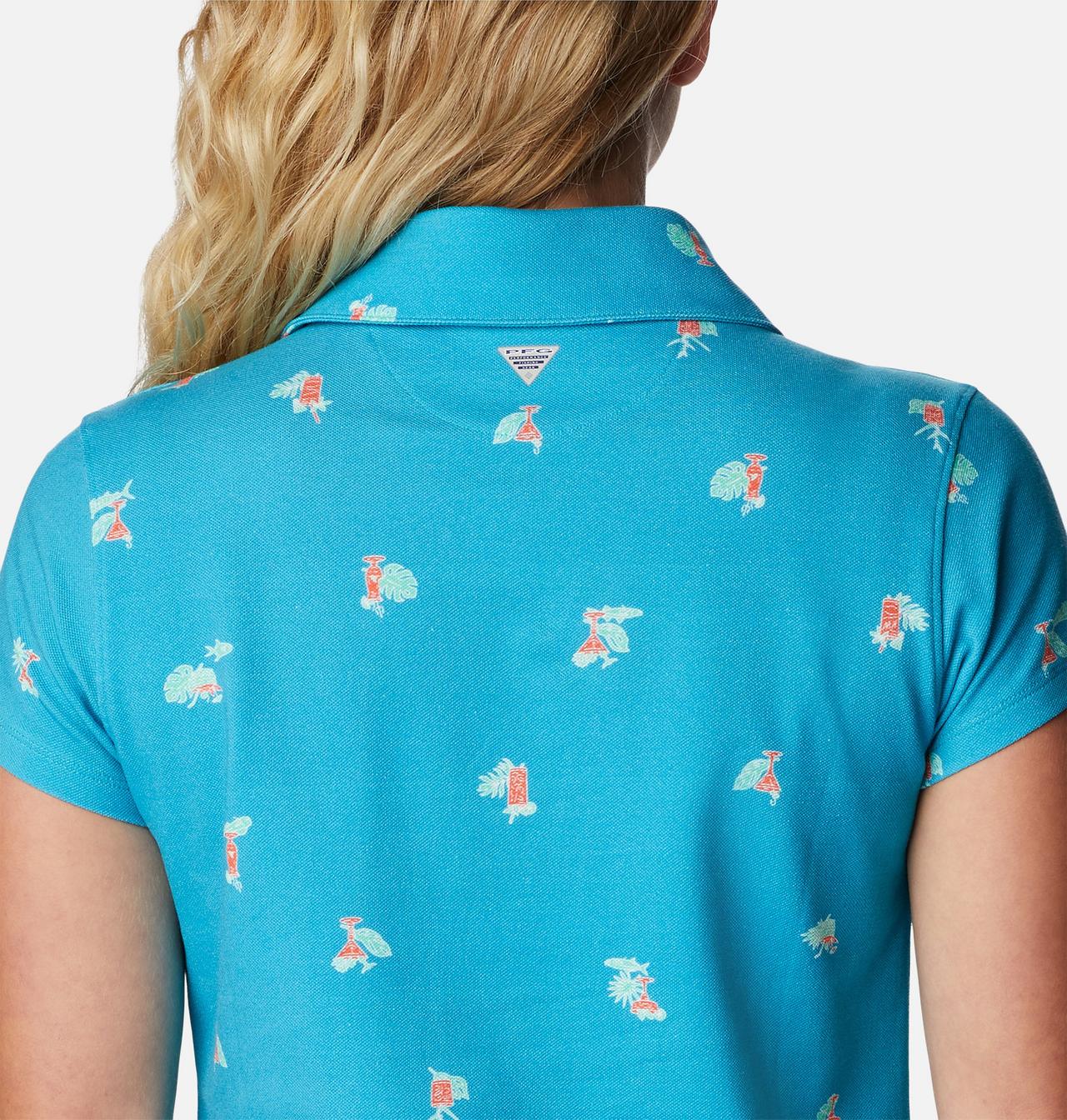 Women's PFG Super Sun Drifter™ Short Sleeve Polo Shirt 5