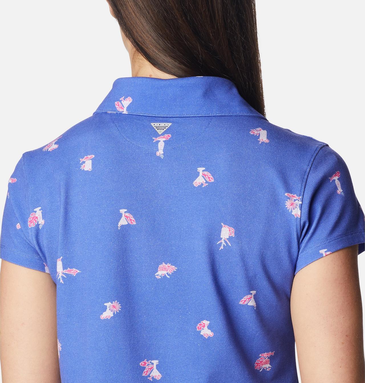 Women's PFG Super Sun Drifter™ Short Sleeve Polo Shirt 5