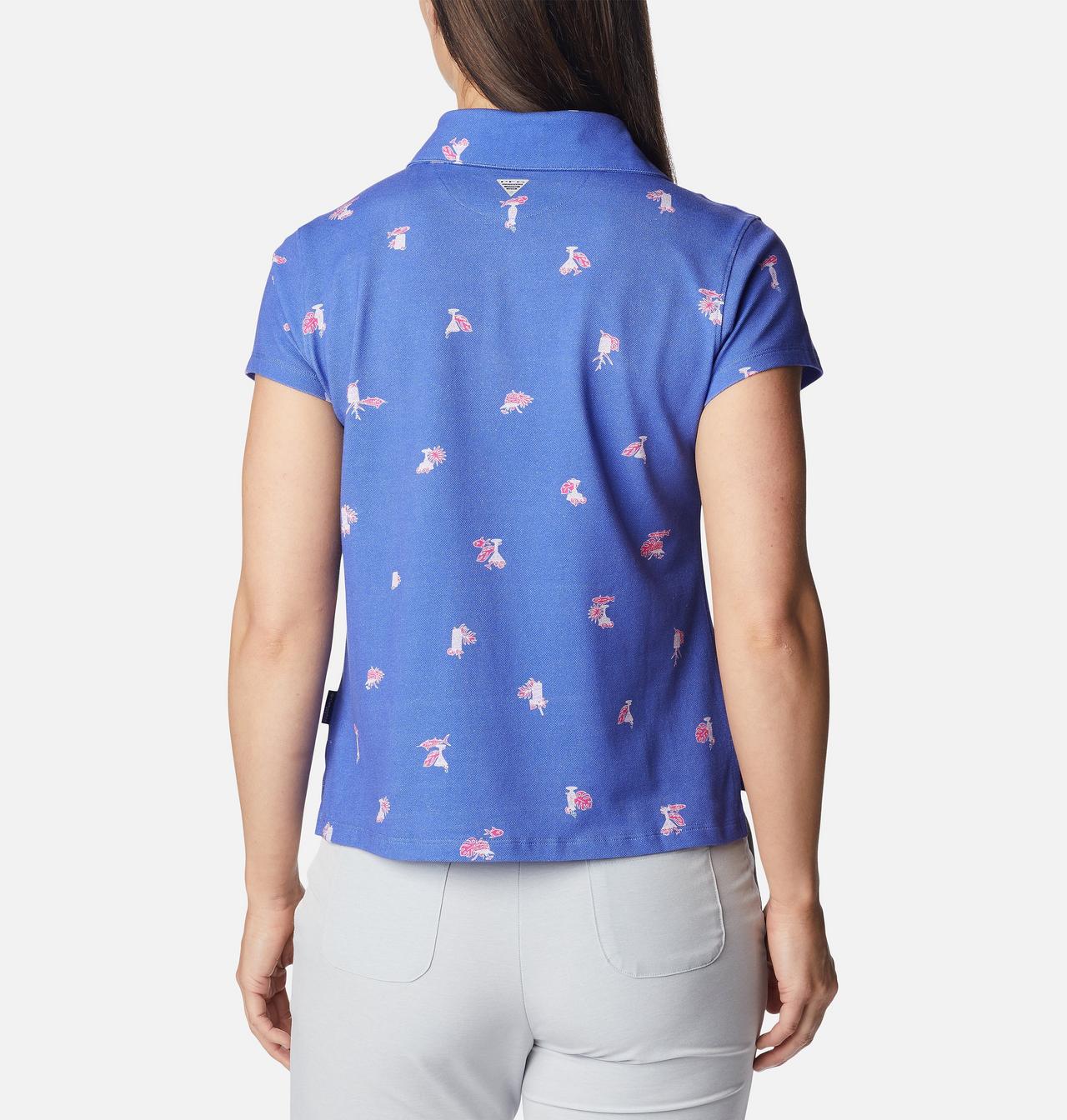 Women's PFG Super Sun Drifter™ Short Sleeve Polo Shirt 2