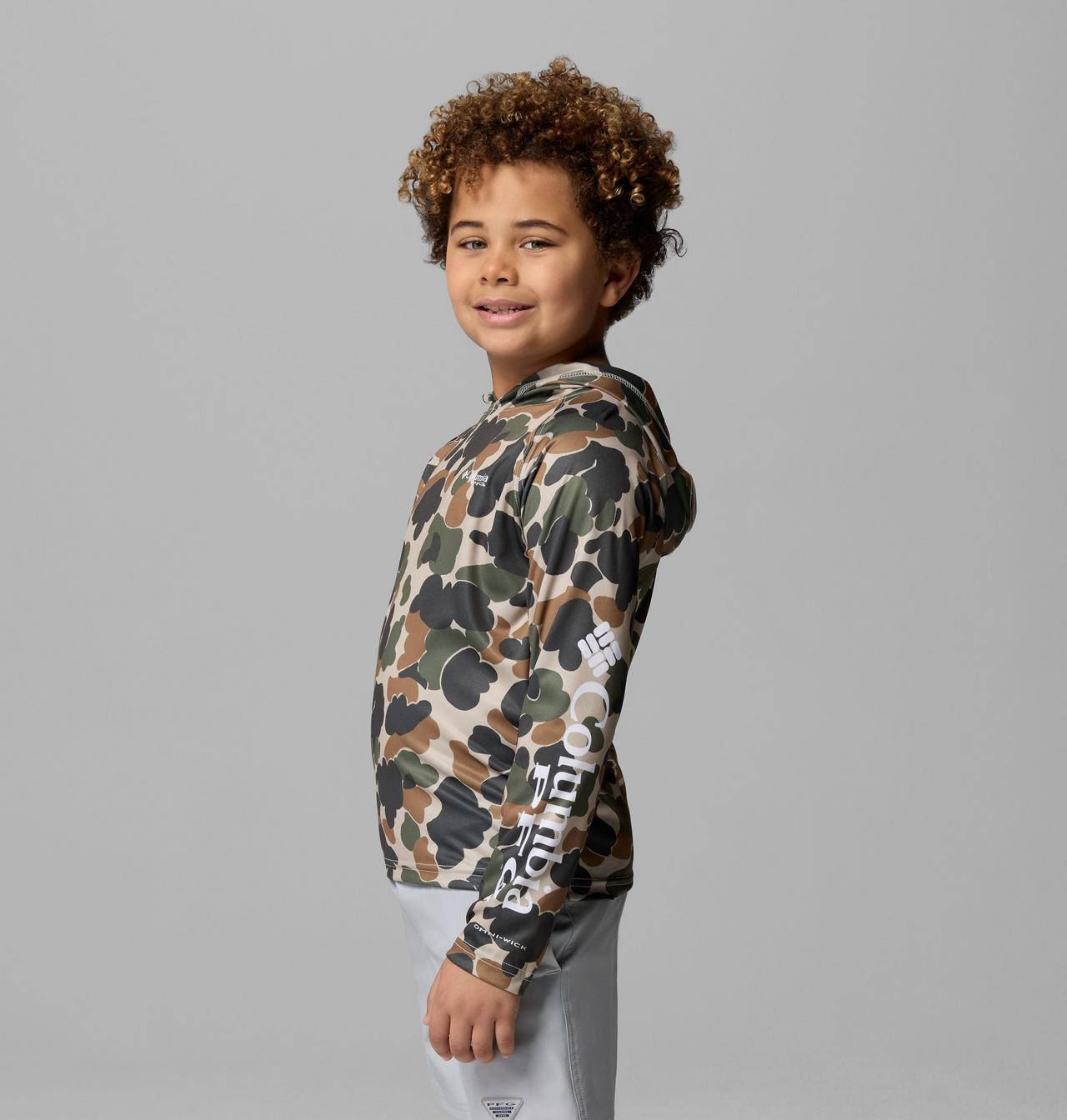 Boys' PFG Super Terminal Tackle™ Hoodie | 160 | XXS 3