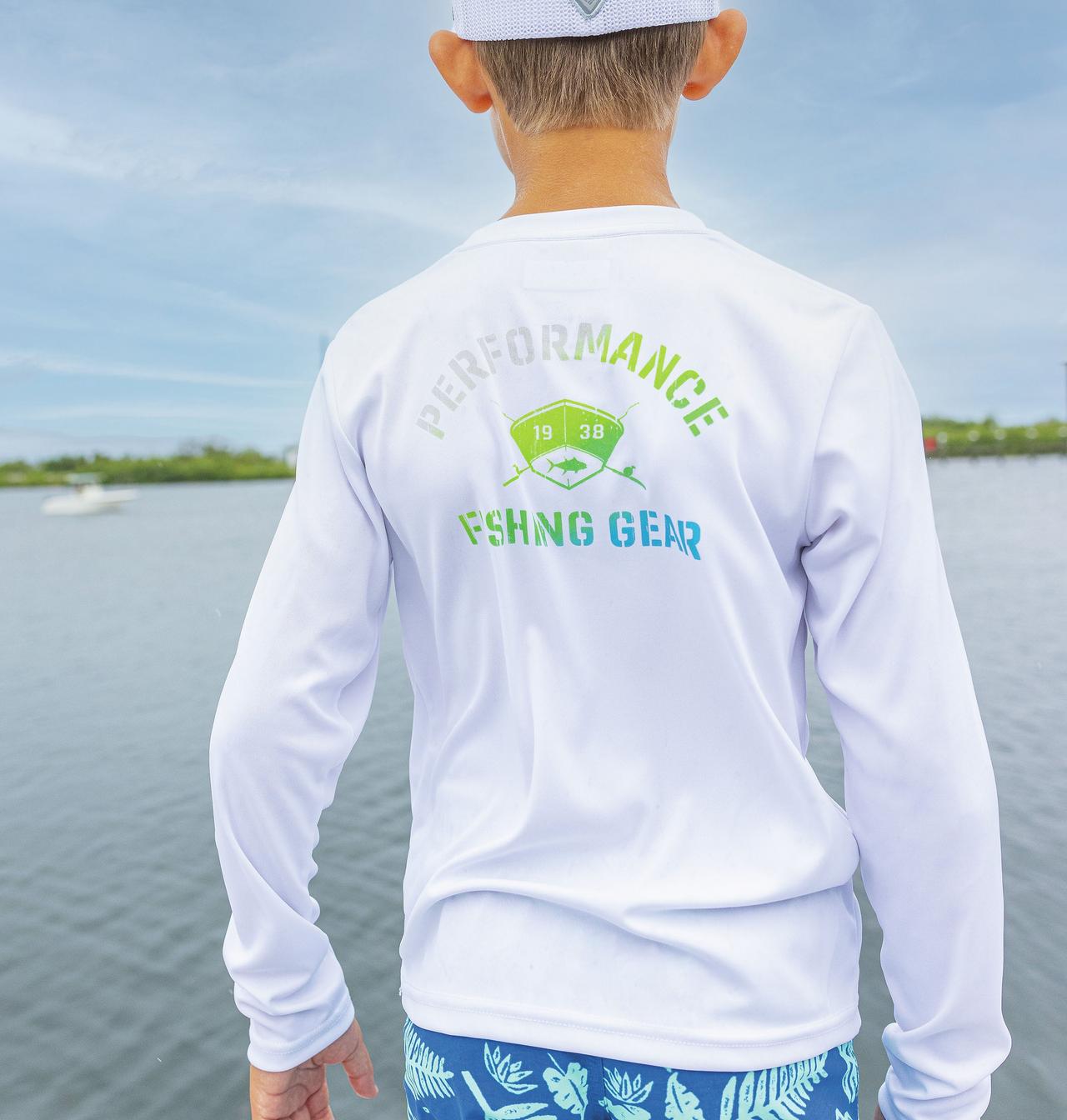 Boys' PFG Terminal Tackle™ Hull Mark Long Sleeve Shirt 4