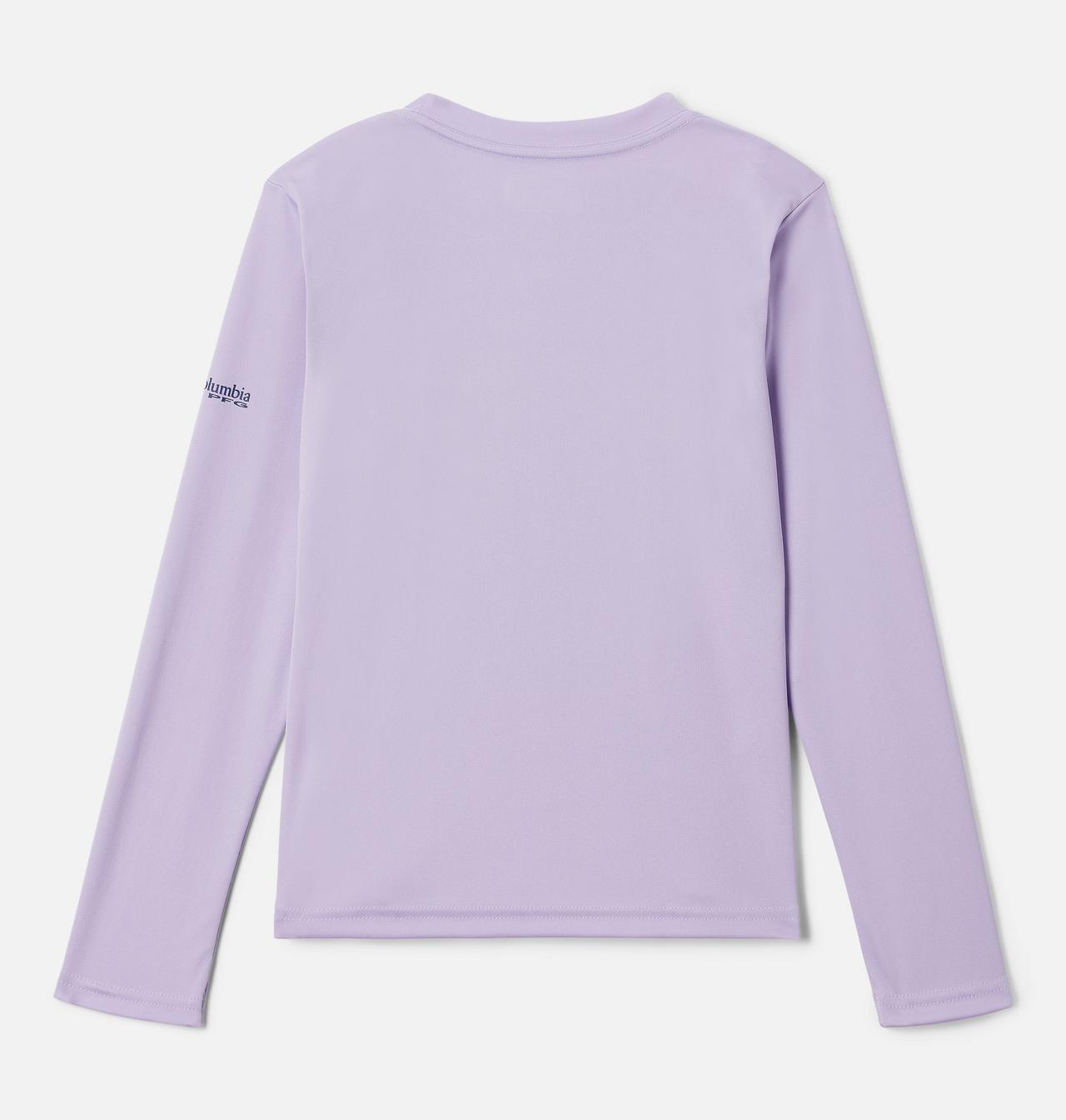 Girls' PFG Tidal Tee™ Panga Palms Diamond Long Sleeve Shirt 2