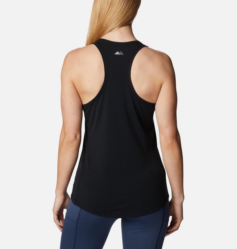Women's Endless Trail Running Tank, Color: Black, image 2