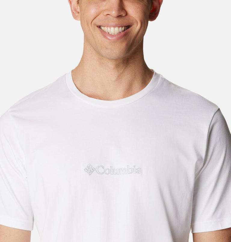 Men's Explorers Canyon Logo T-Shirt, Color: White, CSC Branded Mini Graphic, image 4