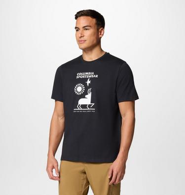 Men's Explorers Canyon T-Shirt, Color: Black, Naturally Outdoor, image 3