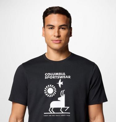 Men's Explorers Canyon T-Shirt, Color: Black, Naturally Outdoor, image 4