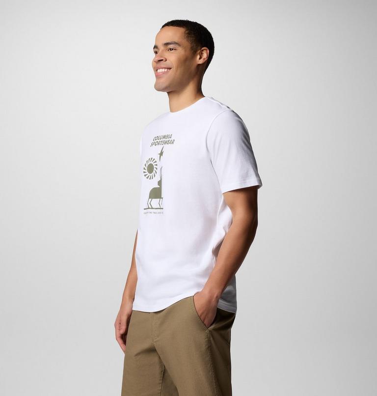 Explorers Canyon SS Tee, Color: White, Naturally Outdoor, image 3
