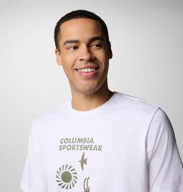 Men's Explorers Canyon T-Shirt, Color: White, Naturally Outdoor, image 4