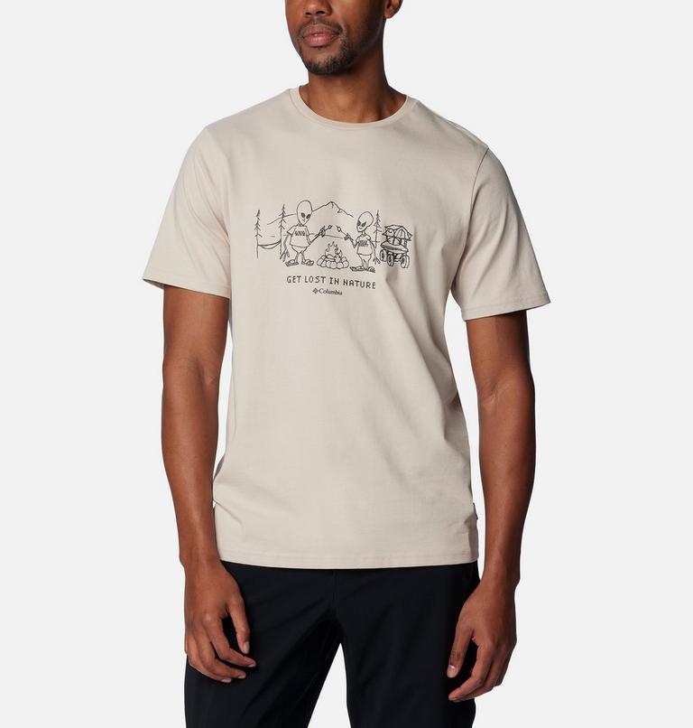 Explorers Canyon SS Tee, Color: Dark Stone, Welcome Visitors, image 1